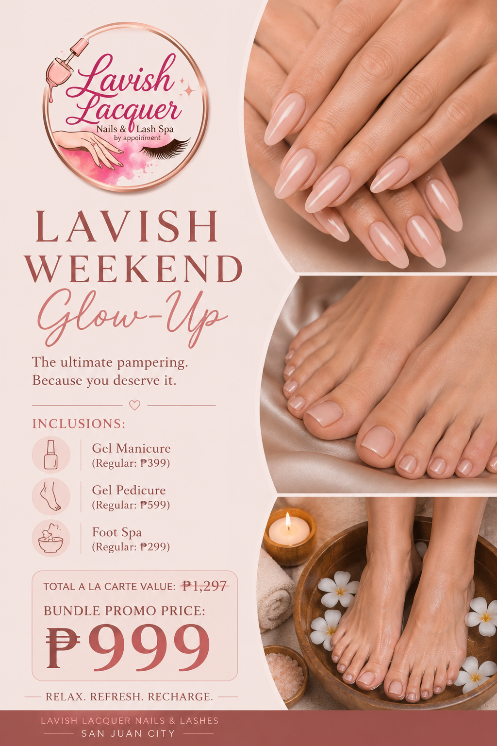 Lavish Weekend Glow-Up offer